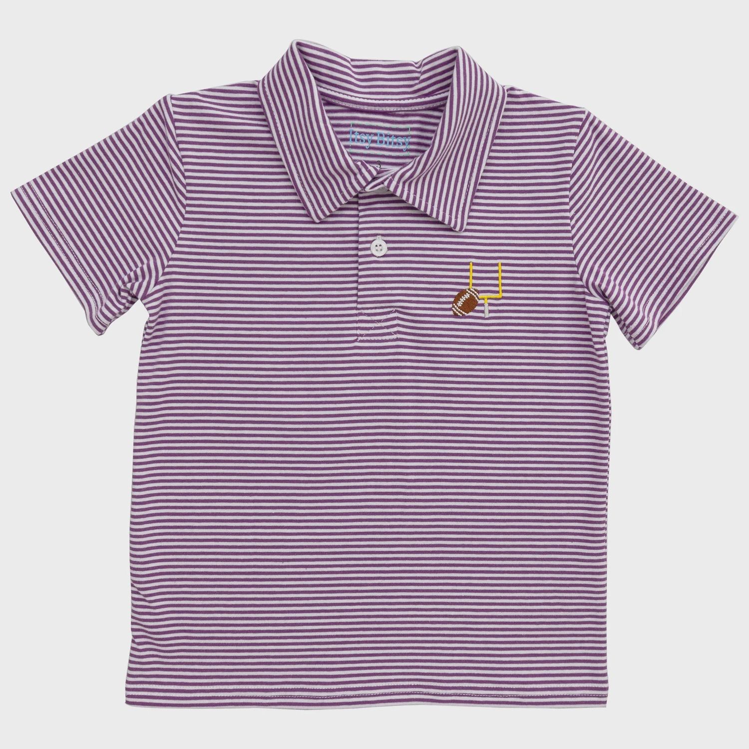 GAME DAY POLO- PURPLE