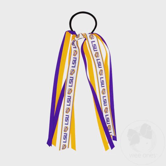 LSU PONY TAIL STREAMER