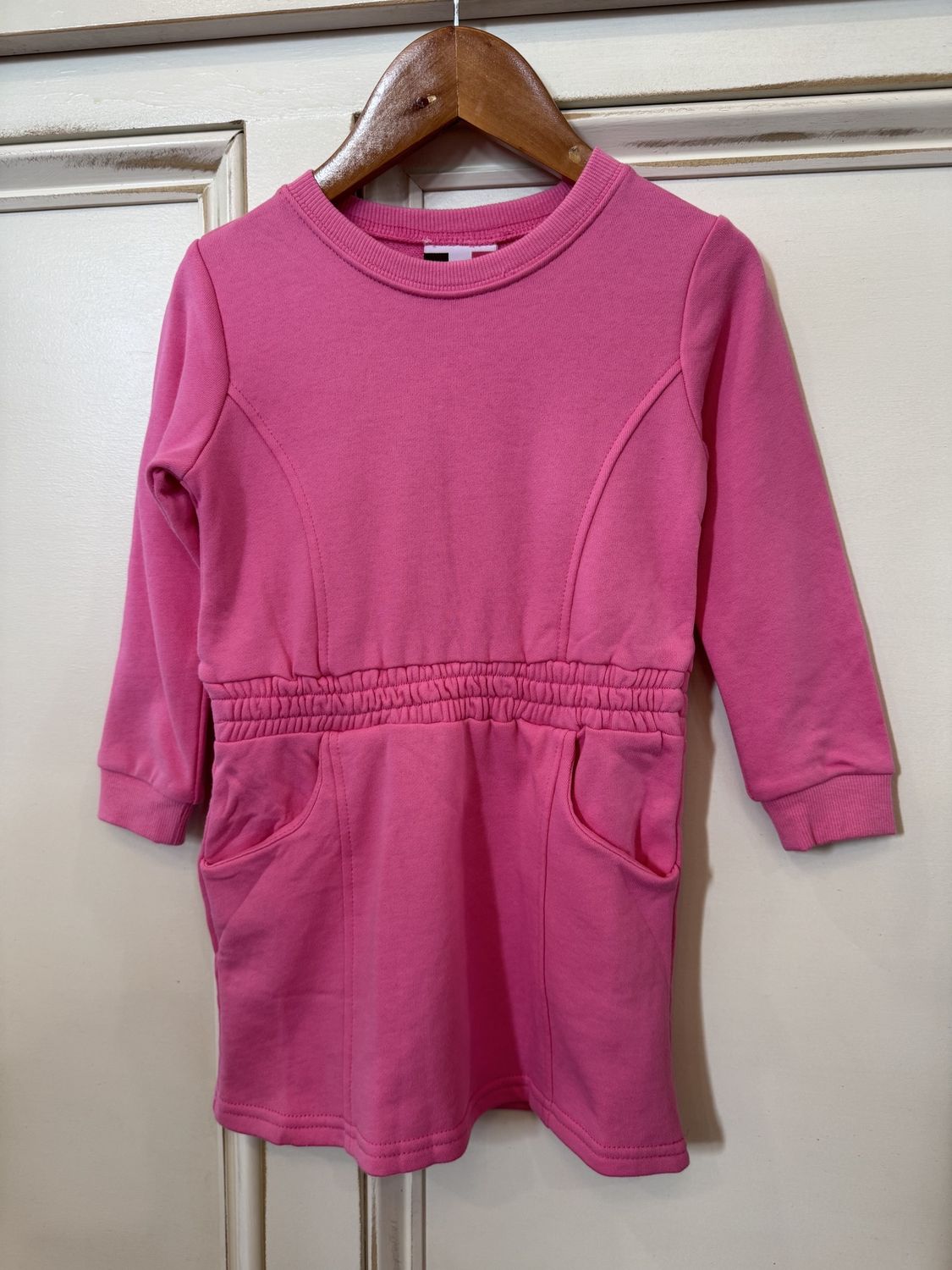 VIVI SWEATSHIRT DRESS - PINK