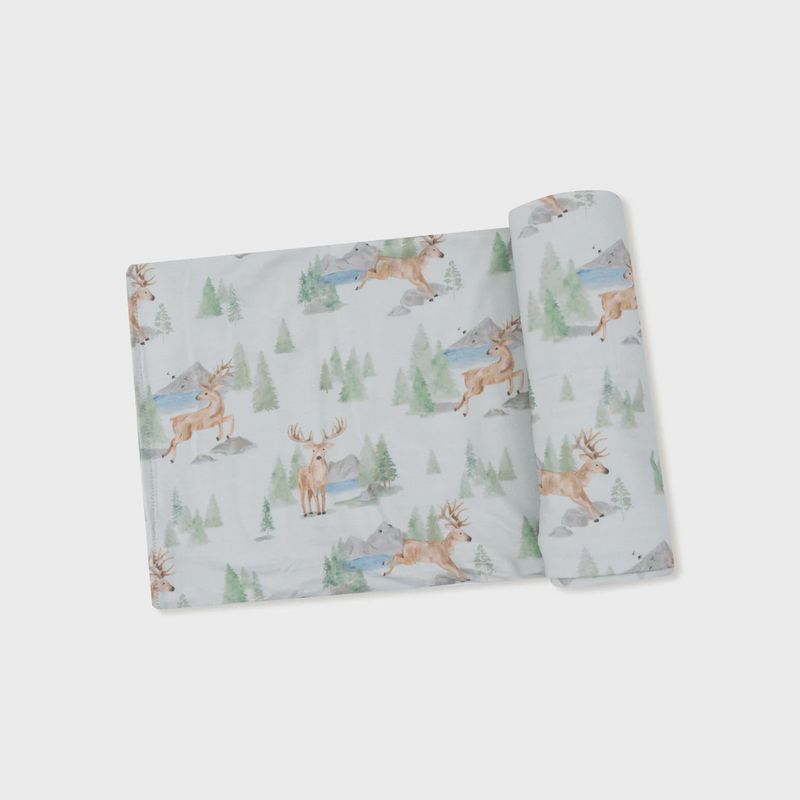 BUCK DEER SWADDLE BLANKET