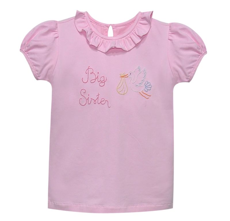 EMMA PINK BIG SISTER STORK BLOUSE
