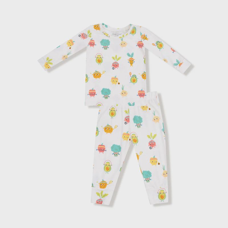 CRUNCH MUNCH VEGGIE SPORTS L/S LOUNGEWEAR SET