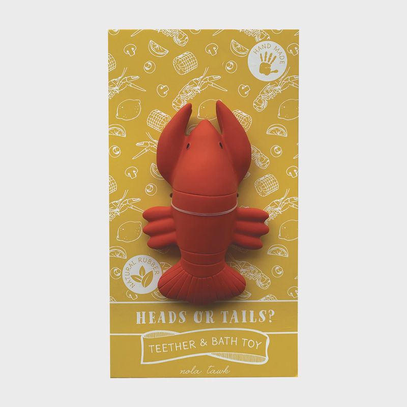 HEADS OR TAILS TEETHER &amp; BATH TOY