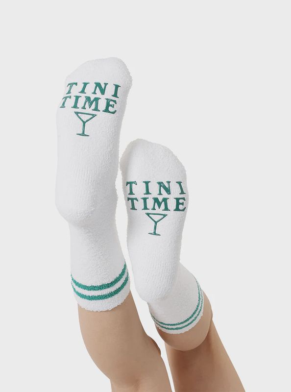 TINI TIME FUZZY CREW SOCKS