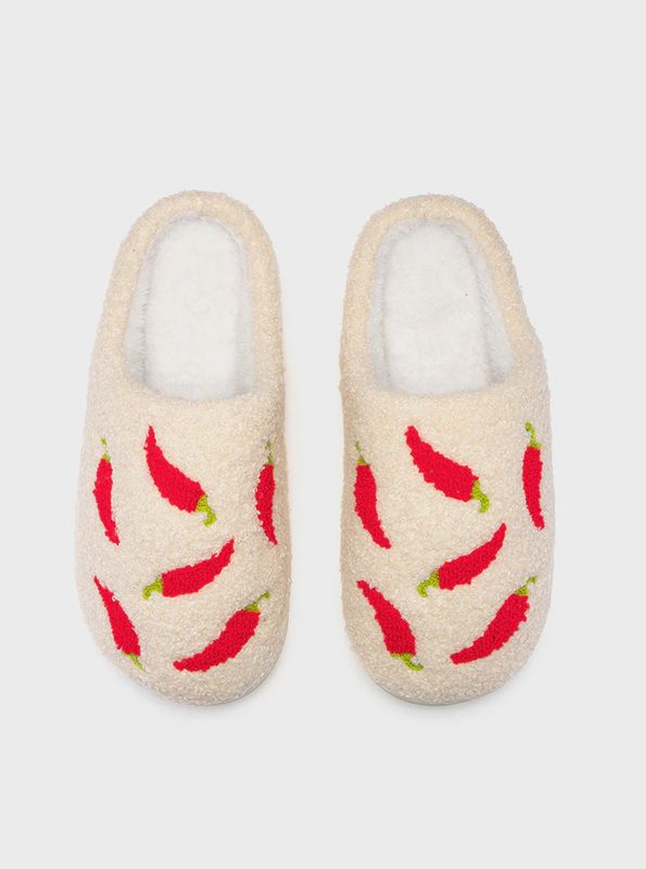CHILI PEPPER SLIPPERS