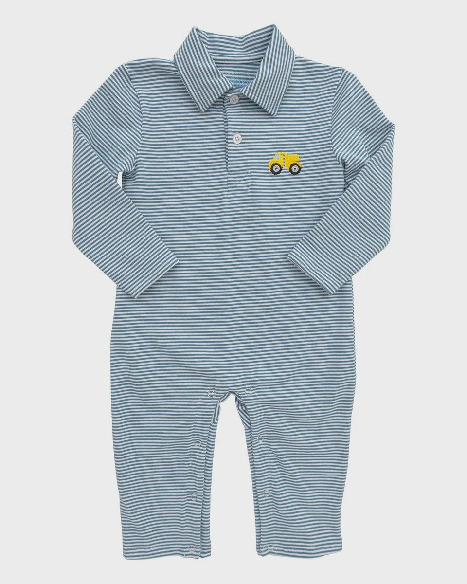 DUMP TRUCK POLO ROMPER