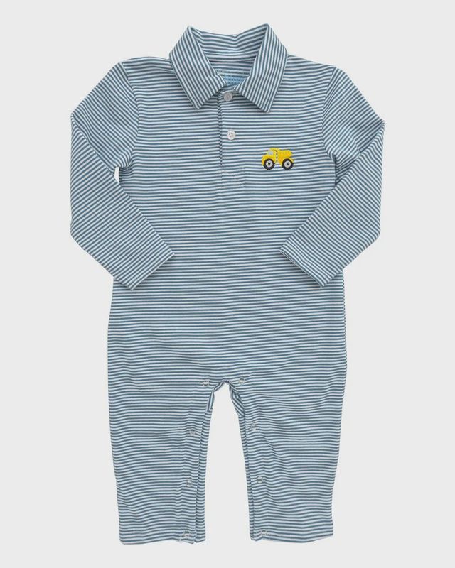 DUMP TRUCK POLO ROMPER