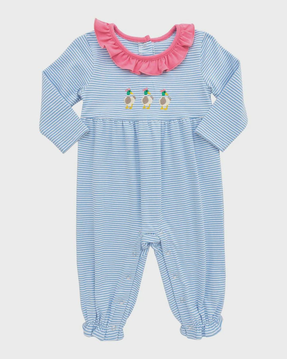 MALLARD RUFFLE ROMPER