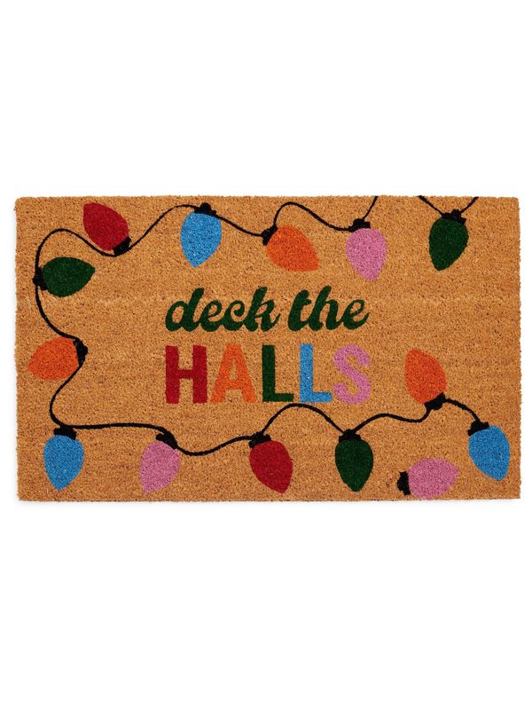DECK THE HALLS DOORMAT