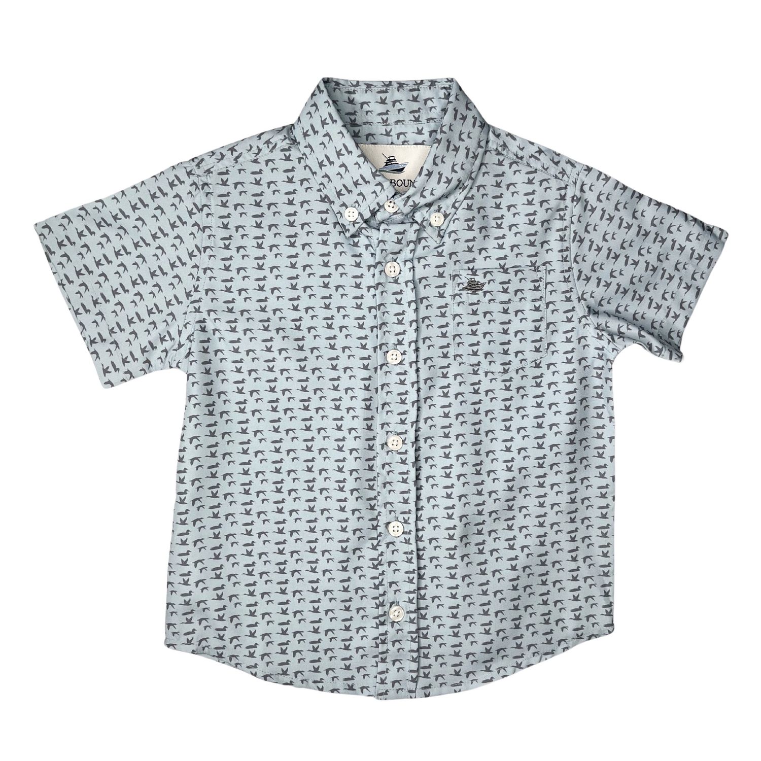 PERF DRESS SHIRT - BLUE DUCK