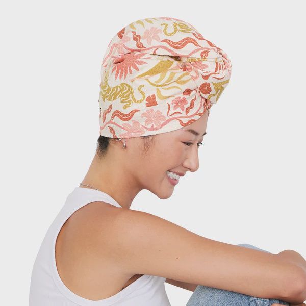 DOCK &amp; BAY HAIR WRAP- TIGER PALM