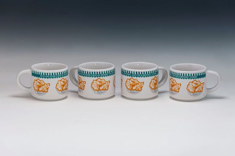 CAFE DU MONDE ESPRESSO CUPS- SET OF 2