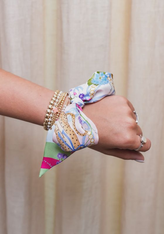 LEOPARD HEIRLOOM TWILLY SCARF