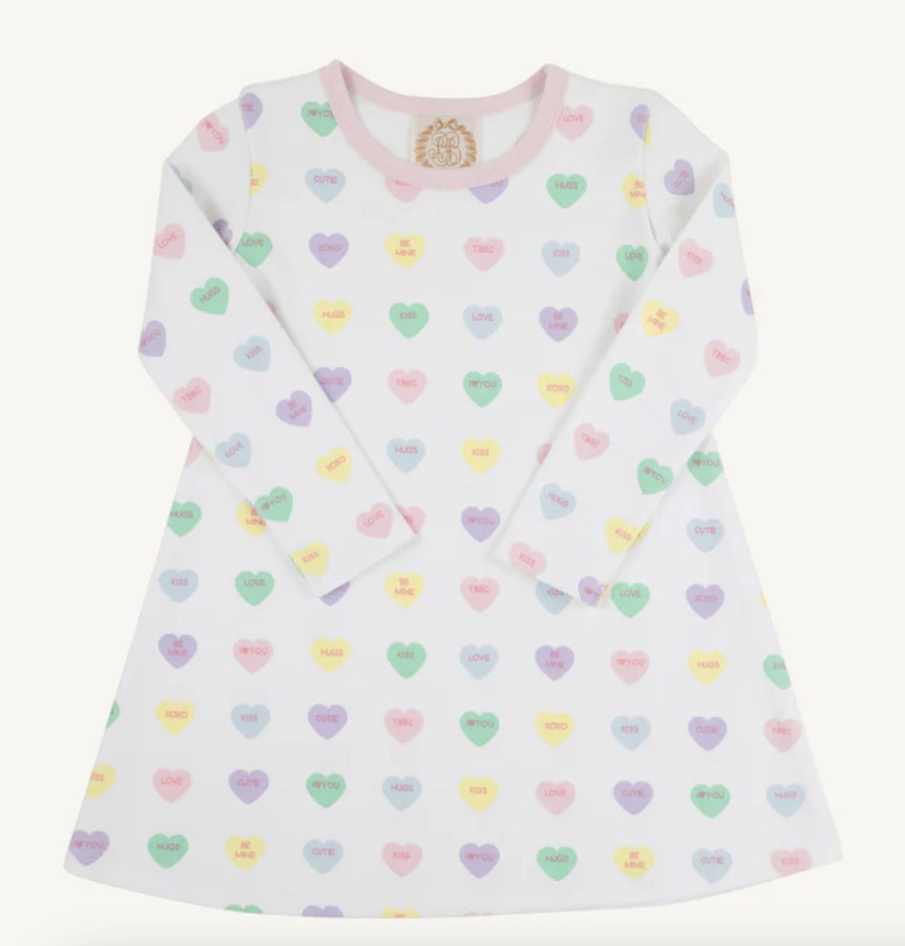 WE HEART YOU LS POLLY PLAY DRESS