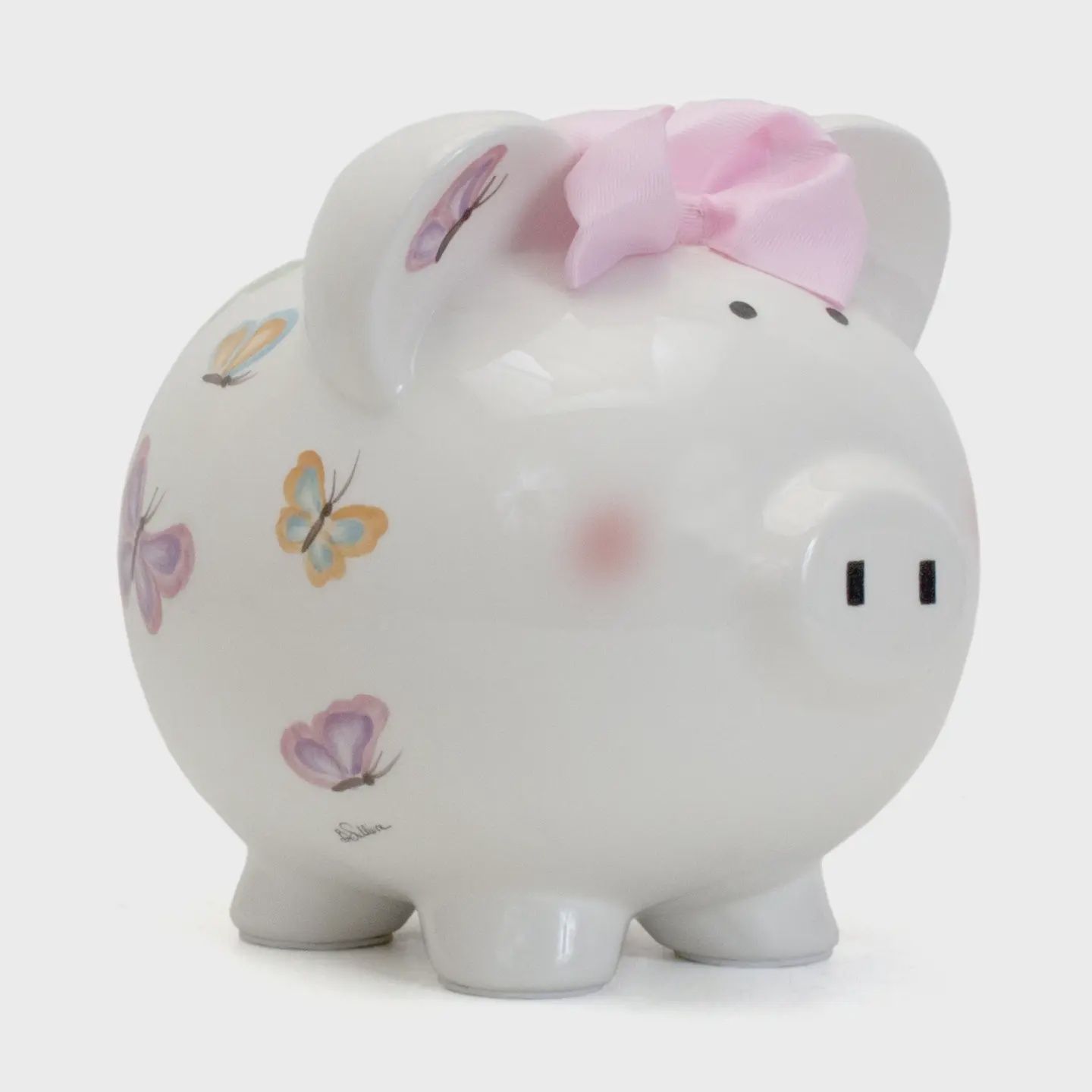 PETITE PAPILLON PIGGY BANK