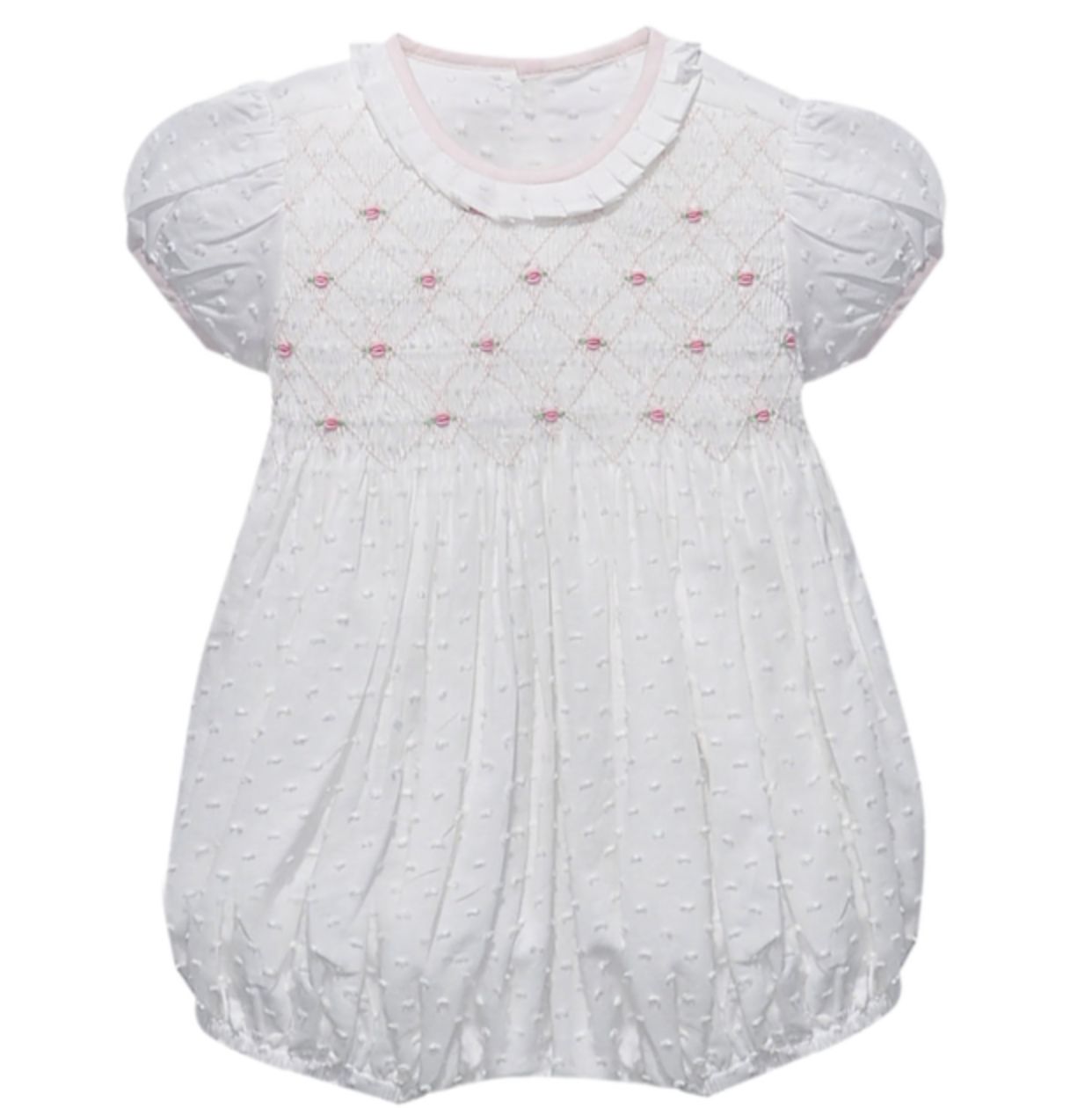 DARLIN' IN DOTS WHITE JULIETTE GIRL BUBBLE