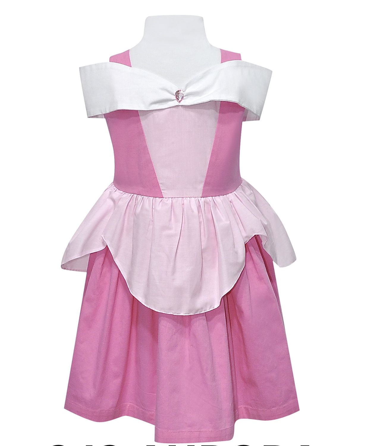 PINK PRINCESS AURORA DRESS