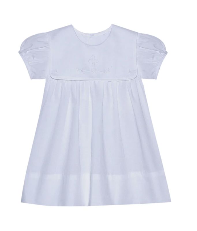 CROSS WHITE ELLIS DRESS
