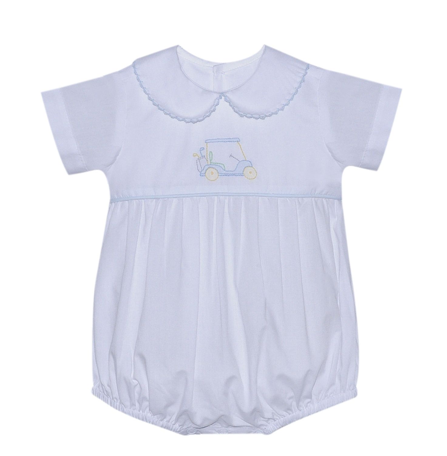 GOLF CART WHITE BRADY BOY BUBBLE