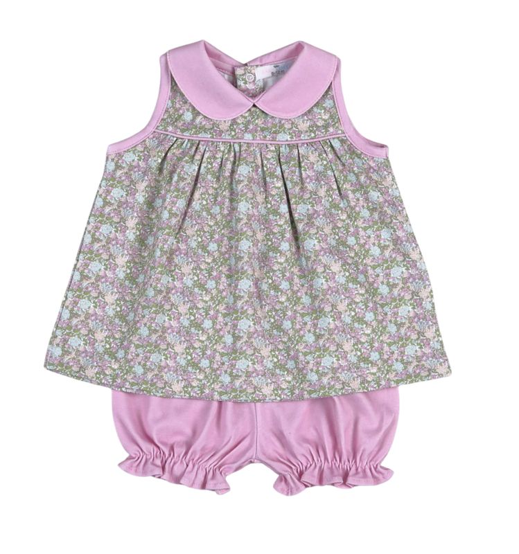 EVE FLORAL BLOOMER SET