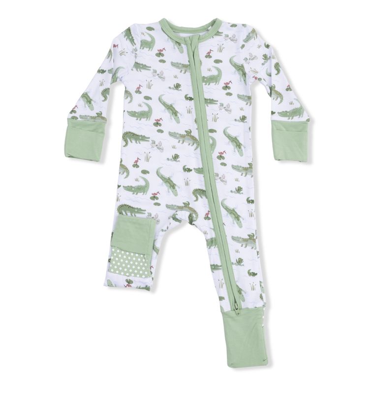 CRAYON ALLIGATORS - CONVERTIBLE ROMPER