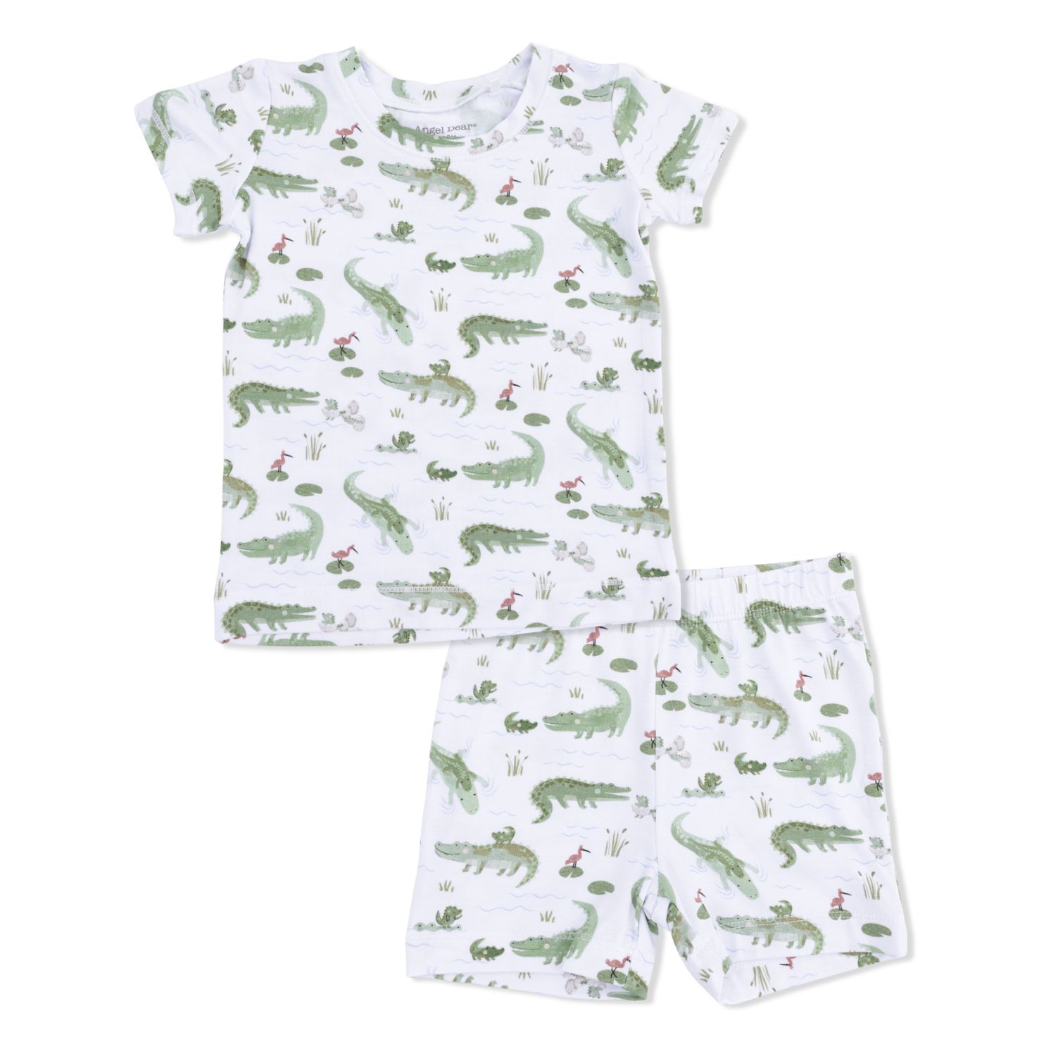 CRAYON ALLIGATORS - LOUNGEWEAR SHORT SET