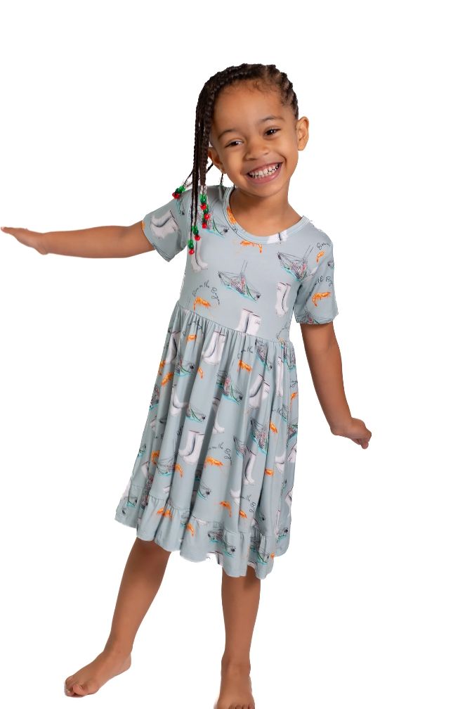 BORN ON THE BAYOU TWIRL DRESS