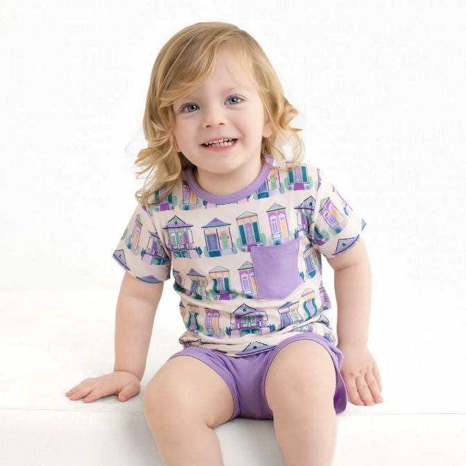 HOME SWEET NOLA POCKET SHIRT &amp; SHORTS