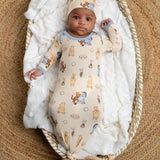 POOH'S BEIGNET ADVENTURE SLEEPY GOWN &amp; BEANIE HAT