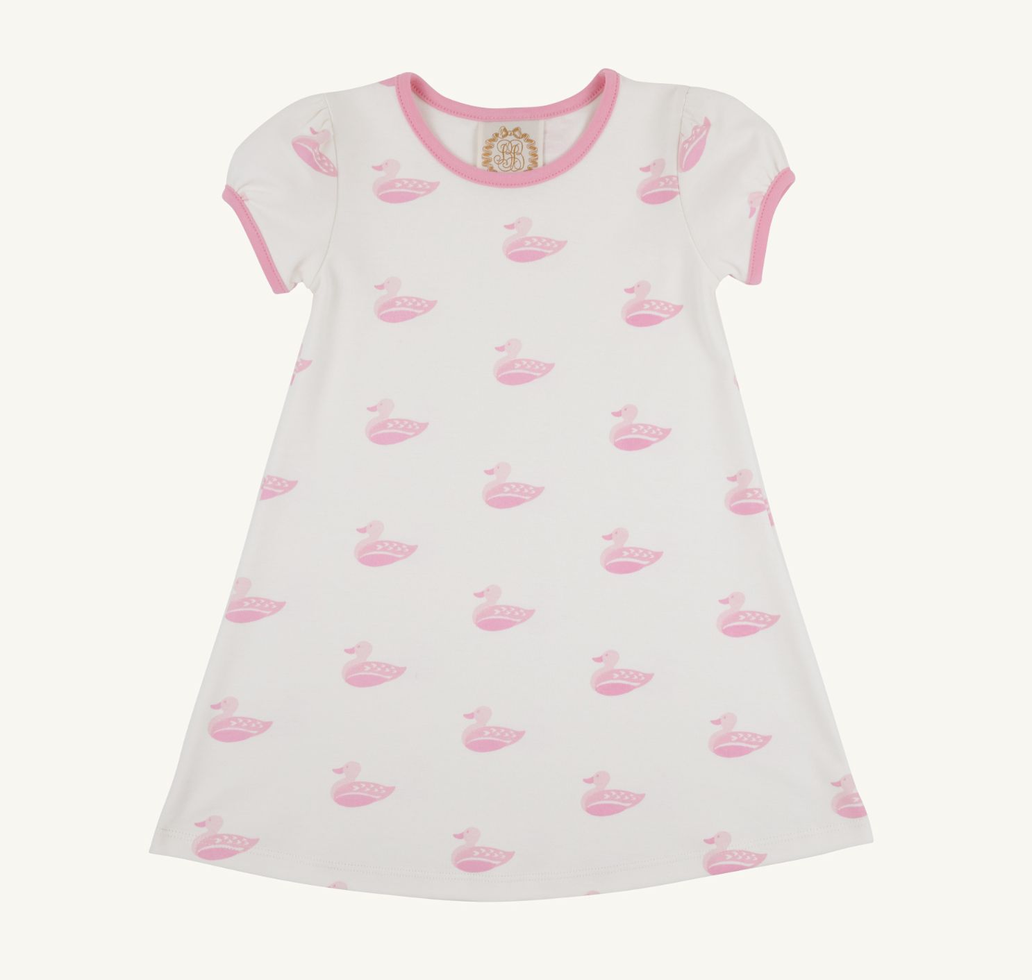 PINK MERRIMACK QUACK QUACKS PENNY'S PLAY DRESS