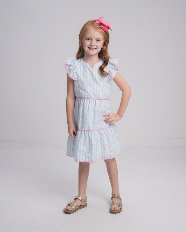 HARLEY BLUE STRIPE BREEZE DRESS