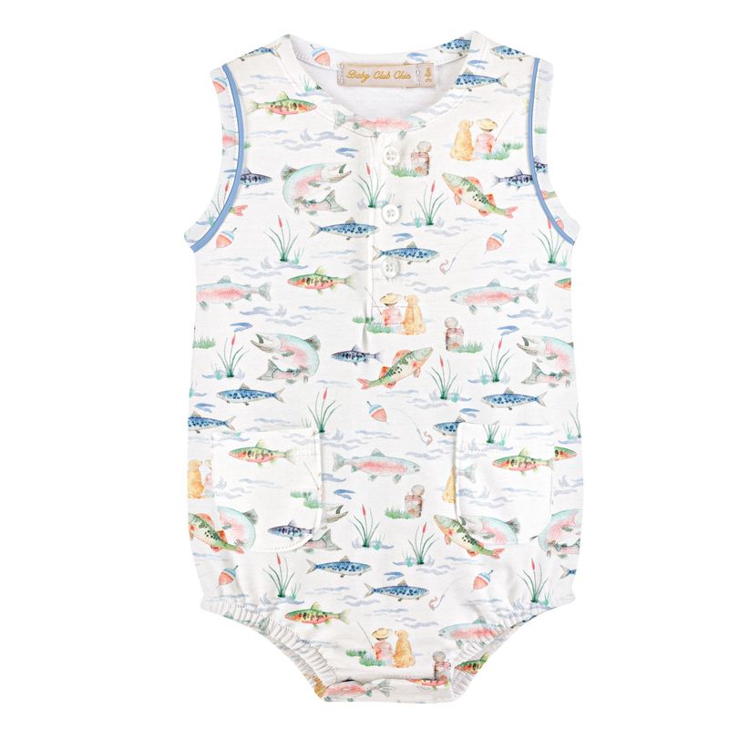 GONE FISHING BUBBLE W/ POCKETS
