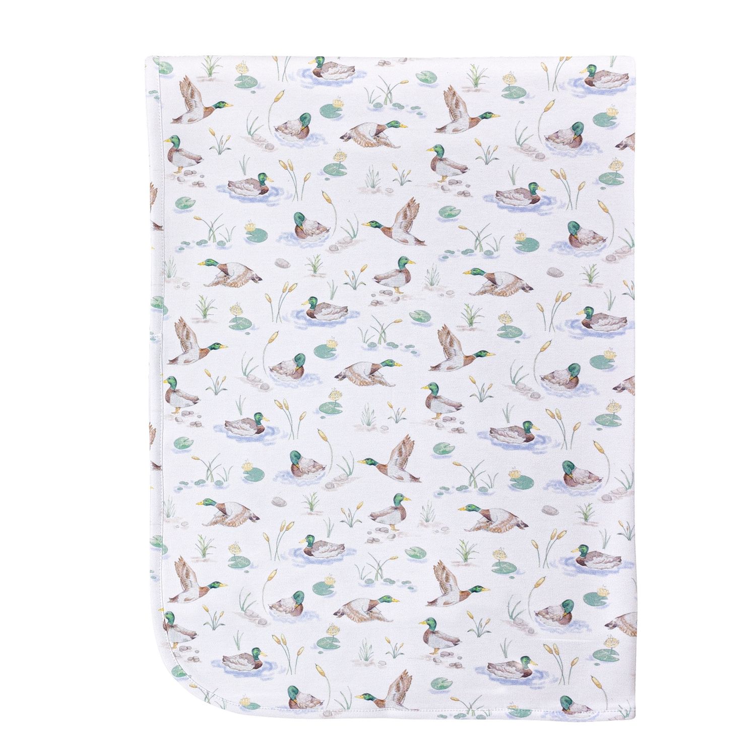 MALLARD DUCKS RECEIVING BLANKET