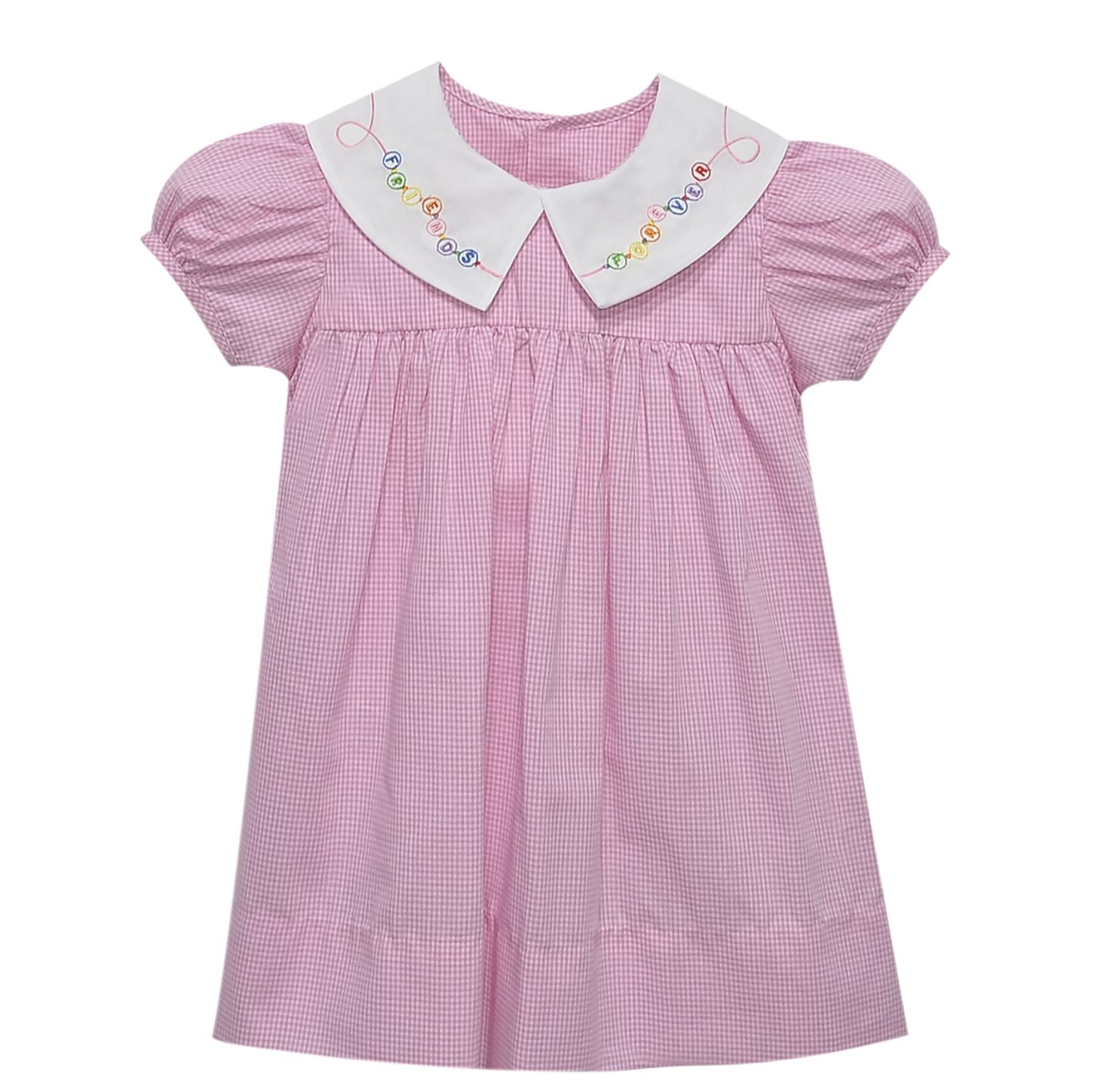 PINK REAGAN DRESS- FRIENDSHIP BRACELET