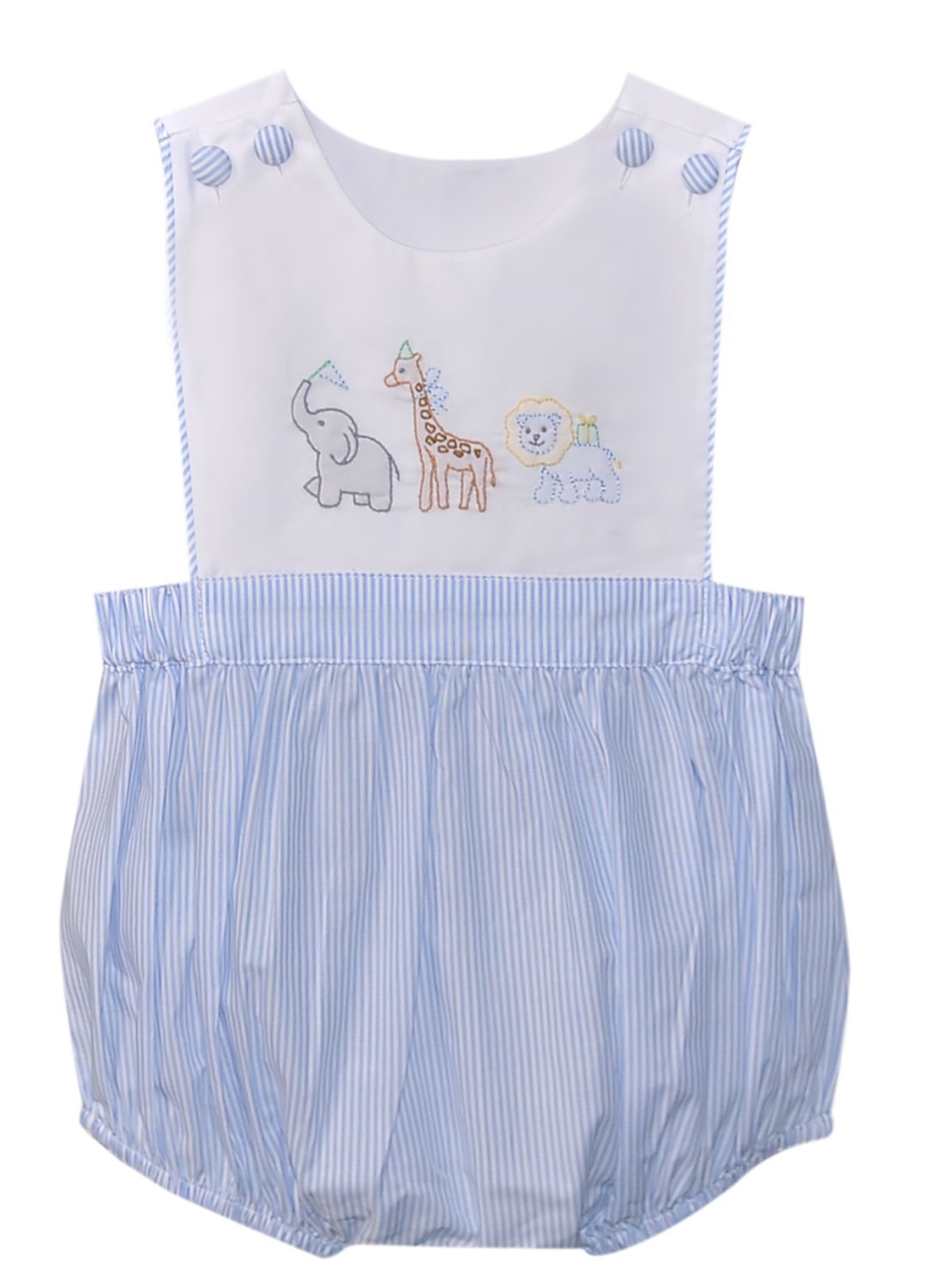 BLUE GREER BOY BUBBLE- PARTY ANIMALS