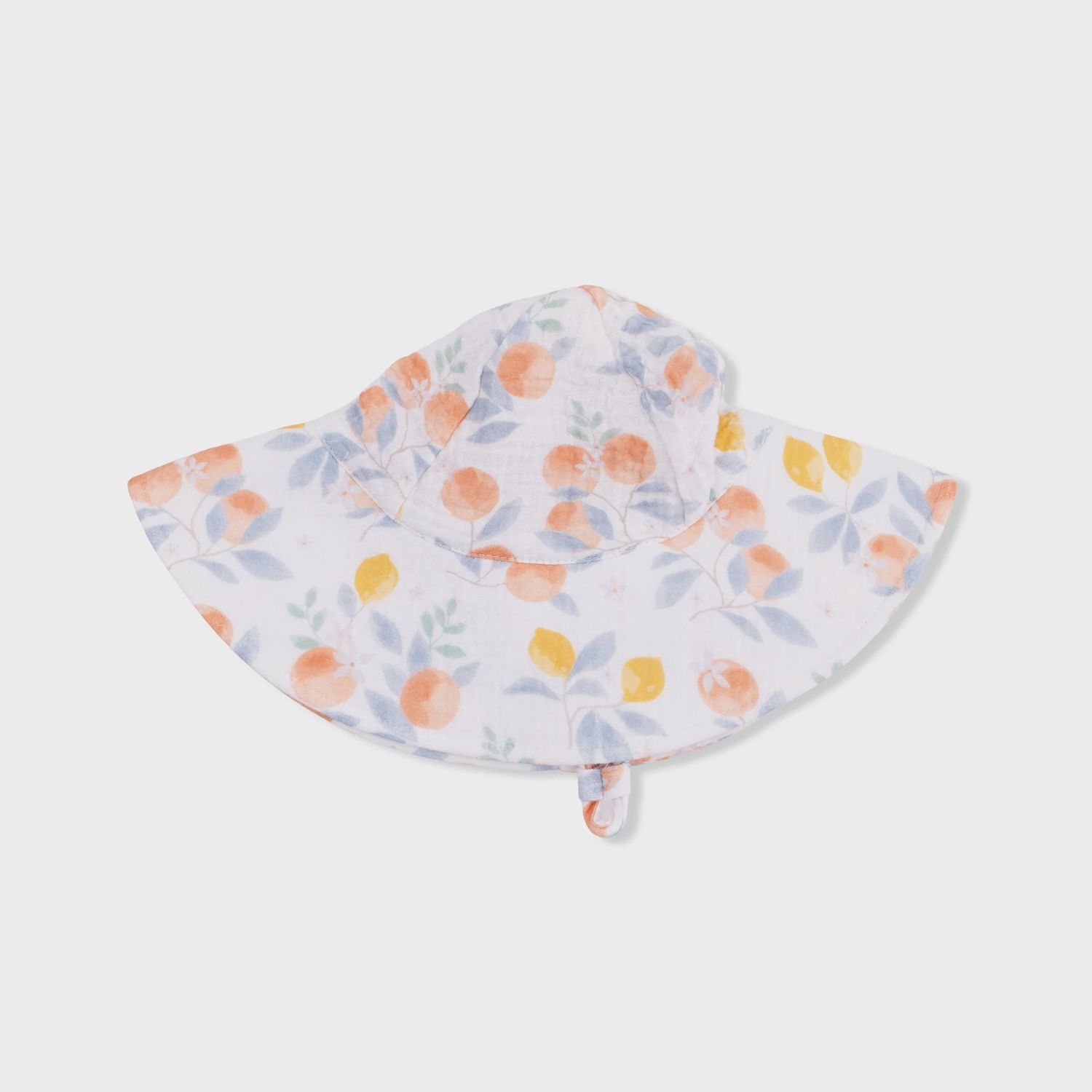 CITRUS FLORAL - WIDE BRIM SUN HAT