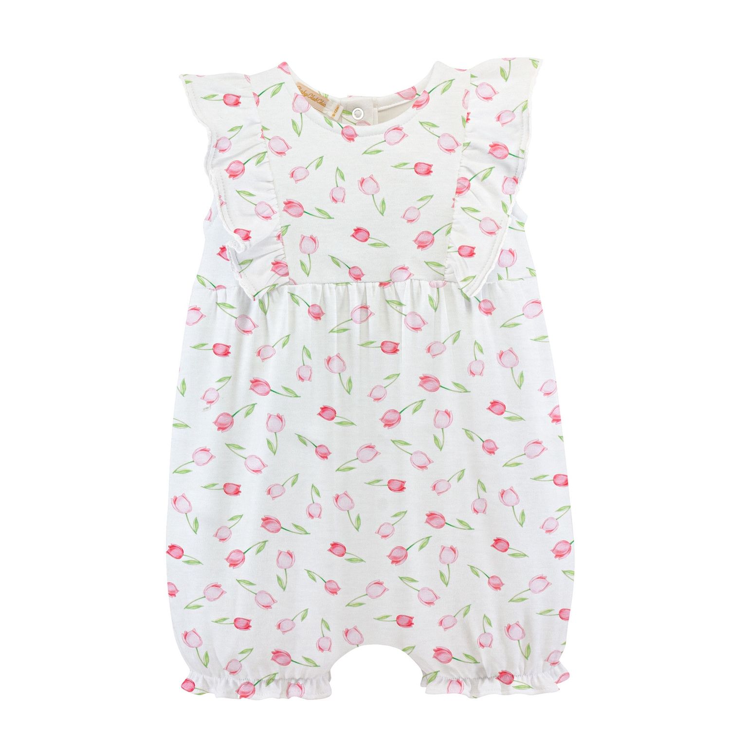 BABY TULIPS ROMPER W/ RUFFLES