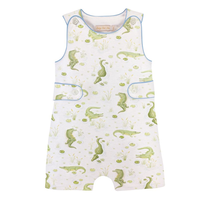 RIVER CROCS ROMPER W/ BUTTONS