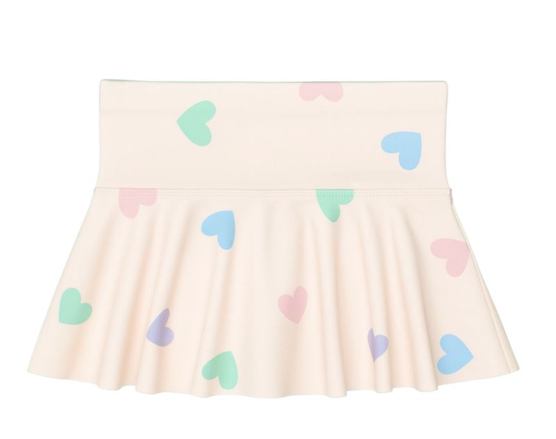 PEACH HEART SKIRT