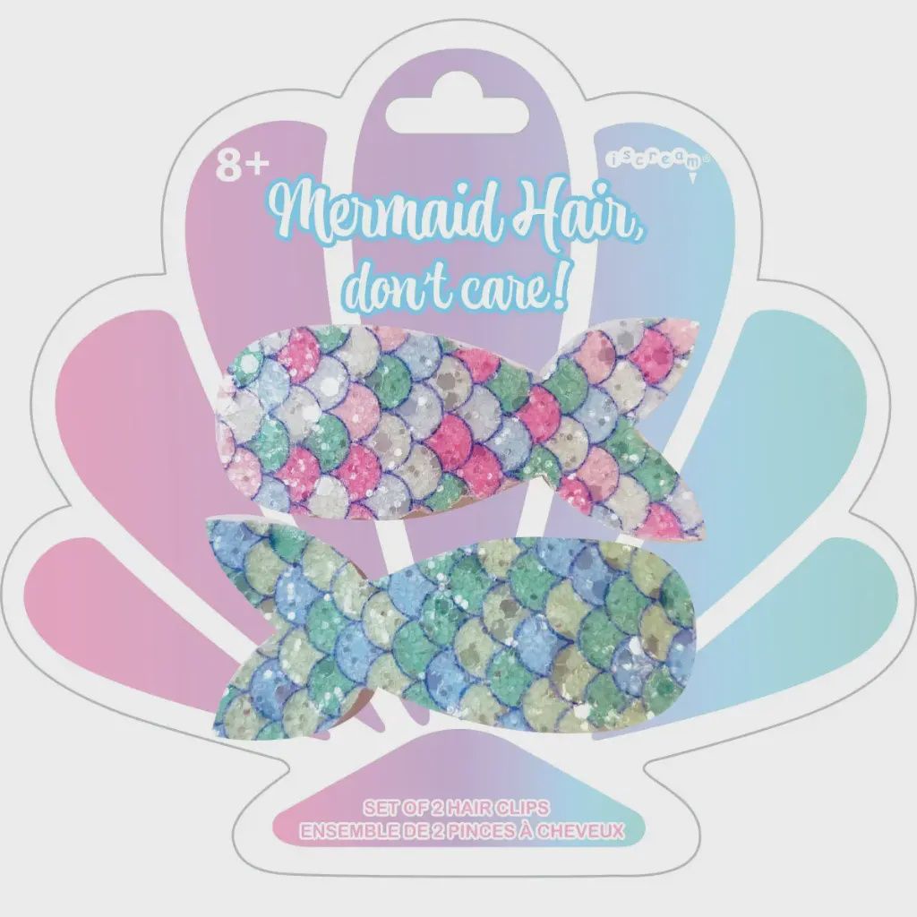 MERMAID HAIR DON'T CARE HAIR CLIPS SET