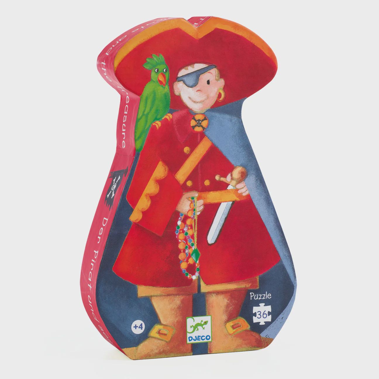 SILHOUETTE PIRATE &amp; TREASURE PUZZLE
