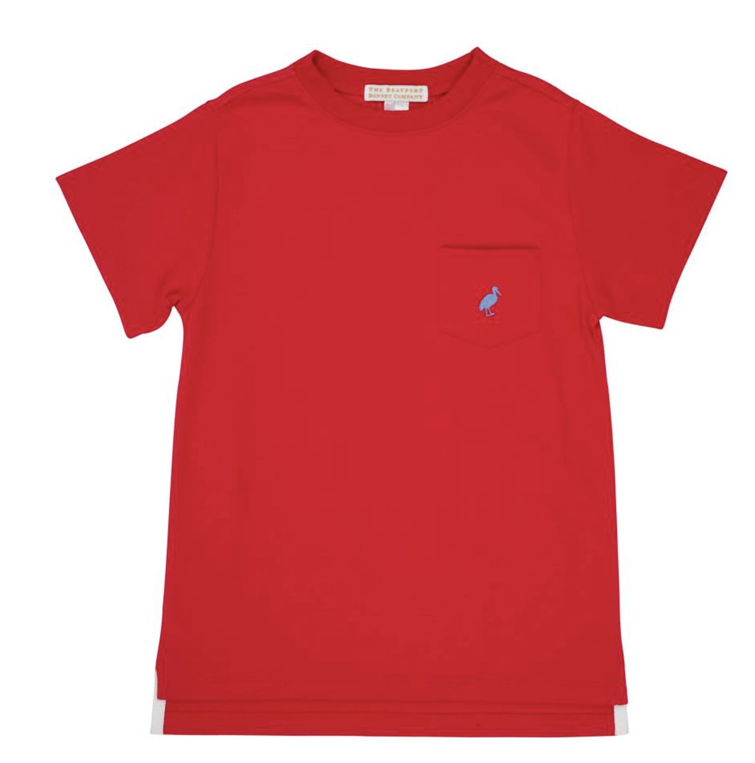 RED CARTER CREWNECK W/ POCKET