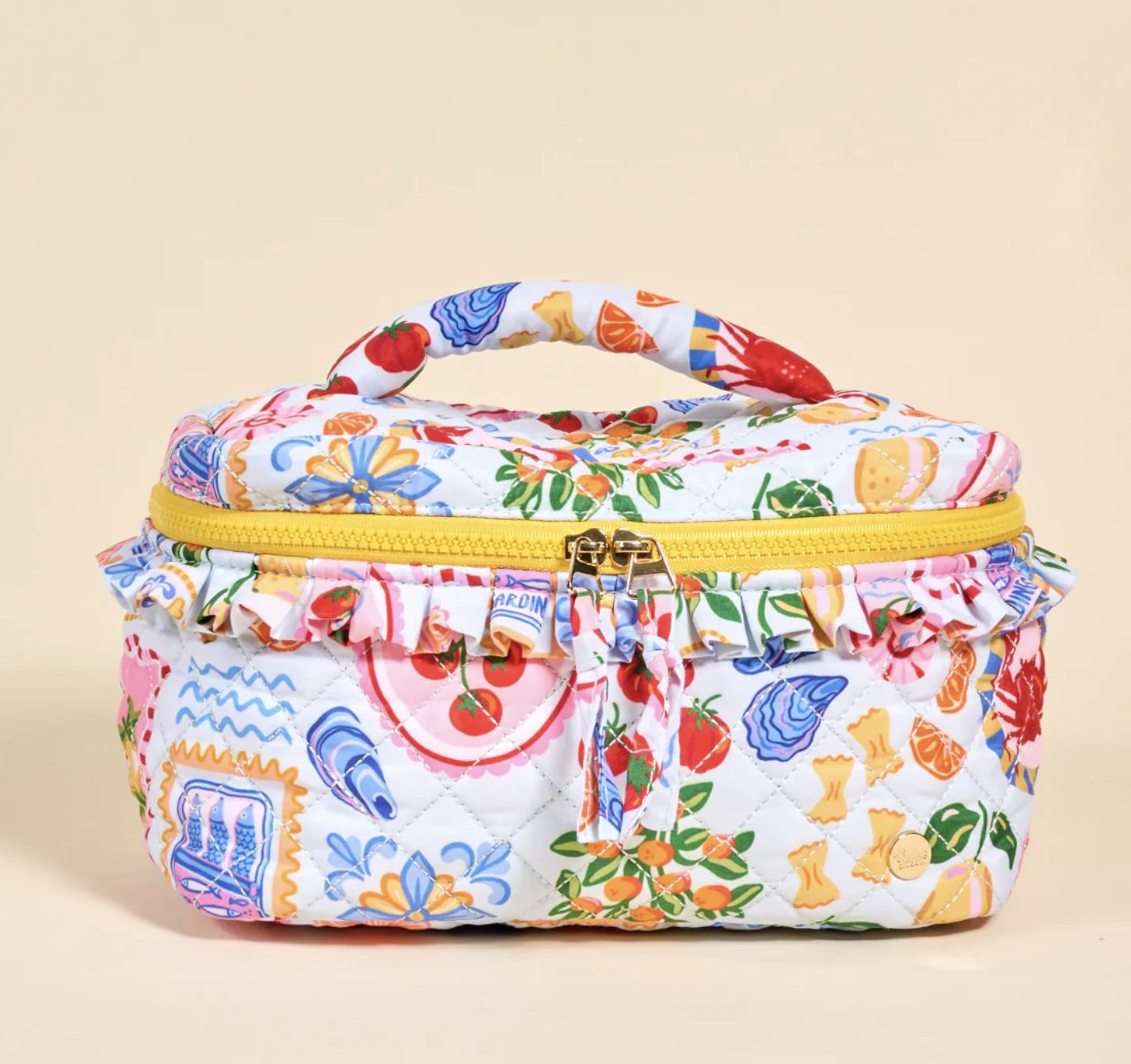 CIAO BELLA GLAM &amp; GO QUILTED COSMETIC BAG