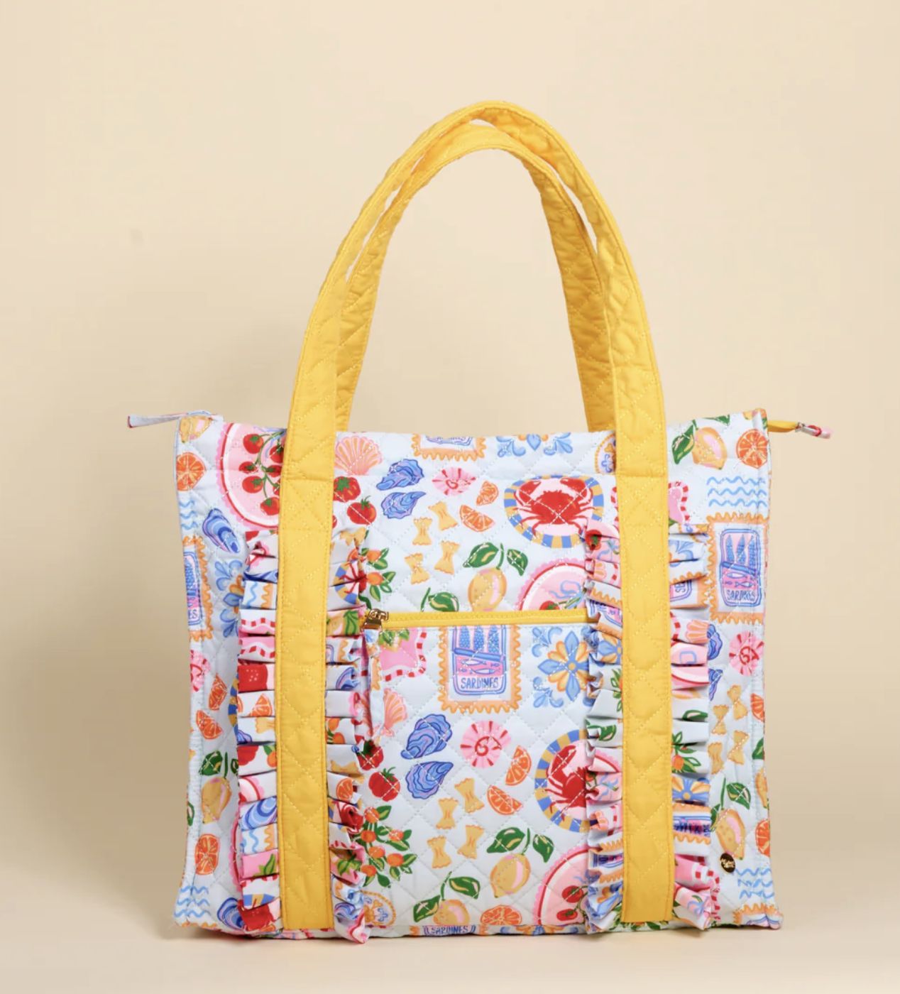 CIAO BELLA THE EVERYDAY QUILTED TOTE BAG
