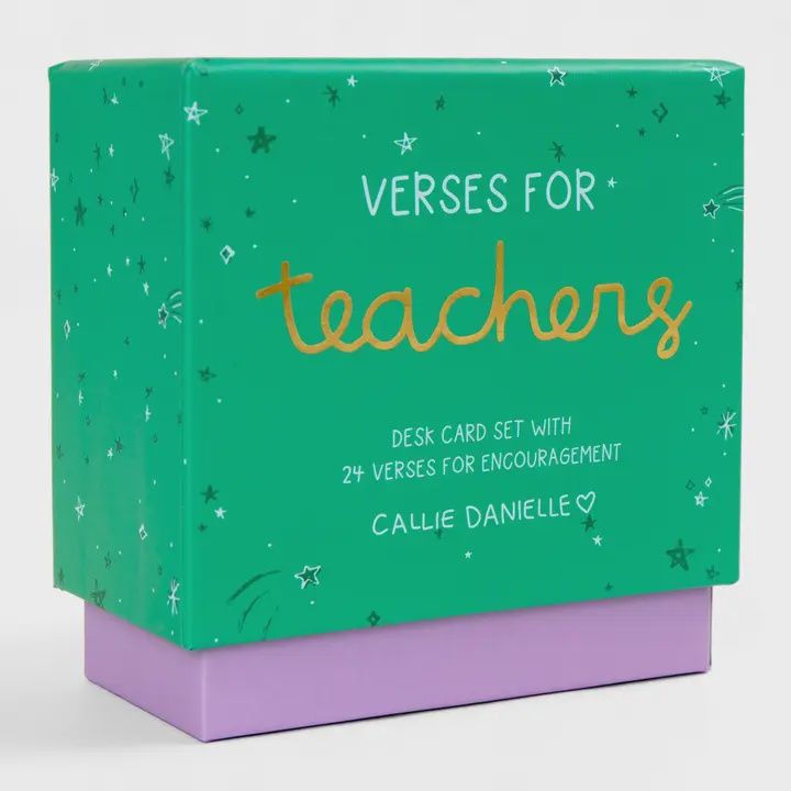 VERSES FOR TEACHERS: BIBLE VERSE CARD SET