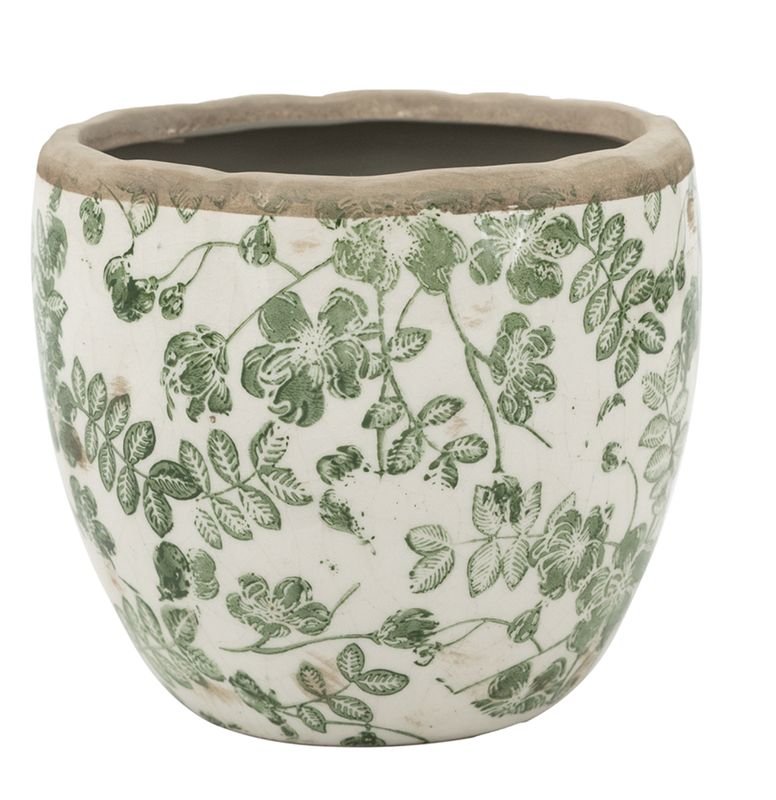 VINTAGE EUROPEAN BOTANICAL VASE
