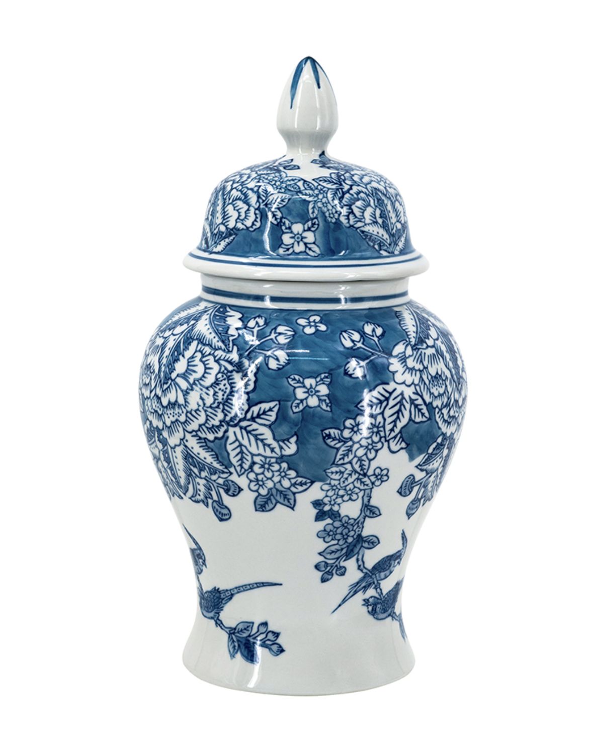 CLASSIC BLUE &amp; WHITE GINGER JAR