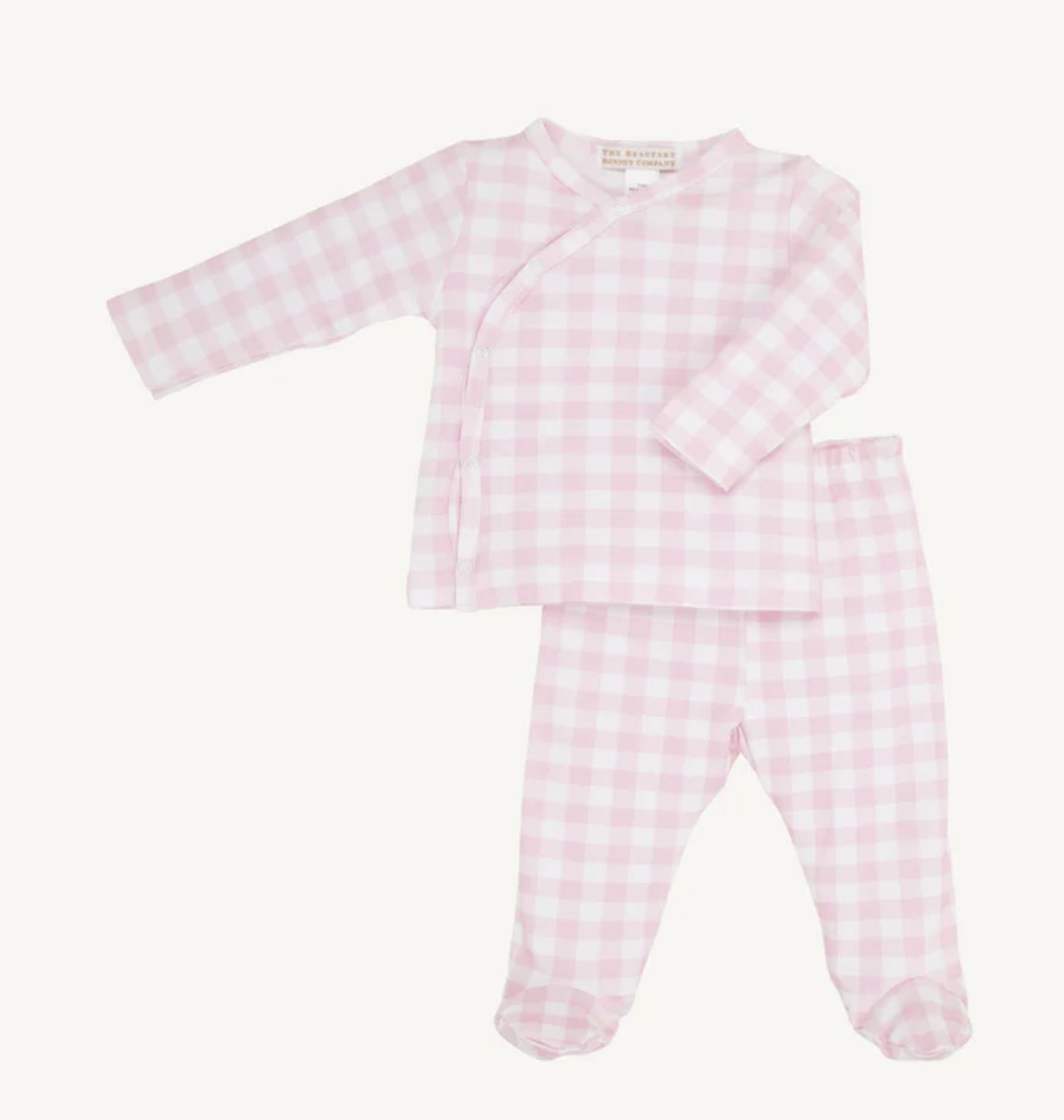 CAMERON CROSS - FRONT SET -PALM BEACH PINK GINGHAM