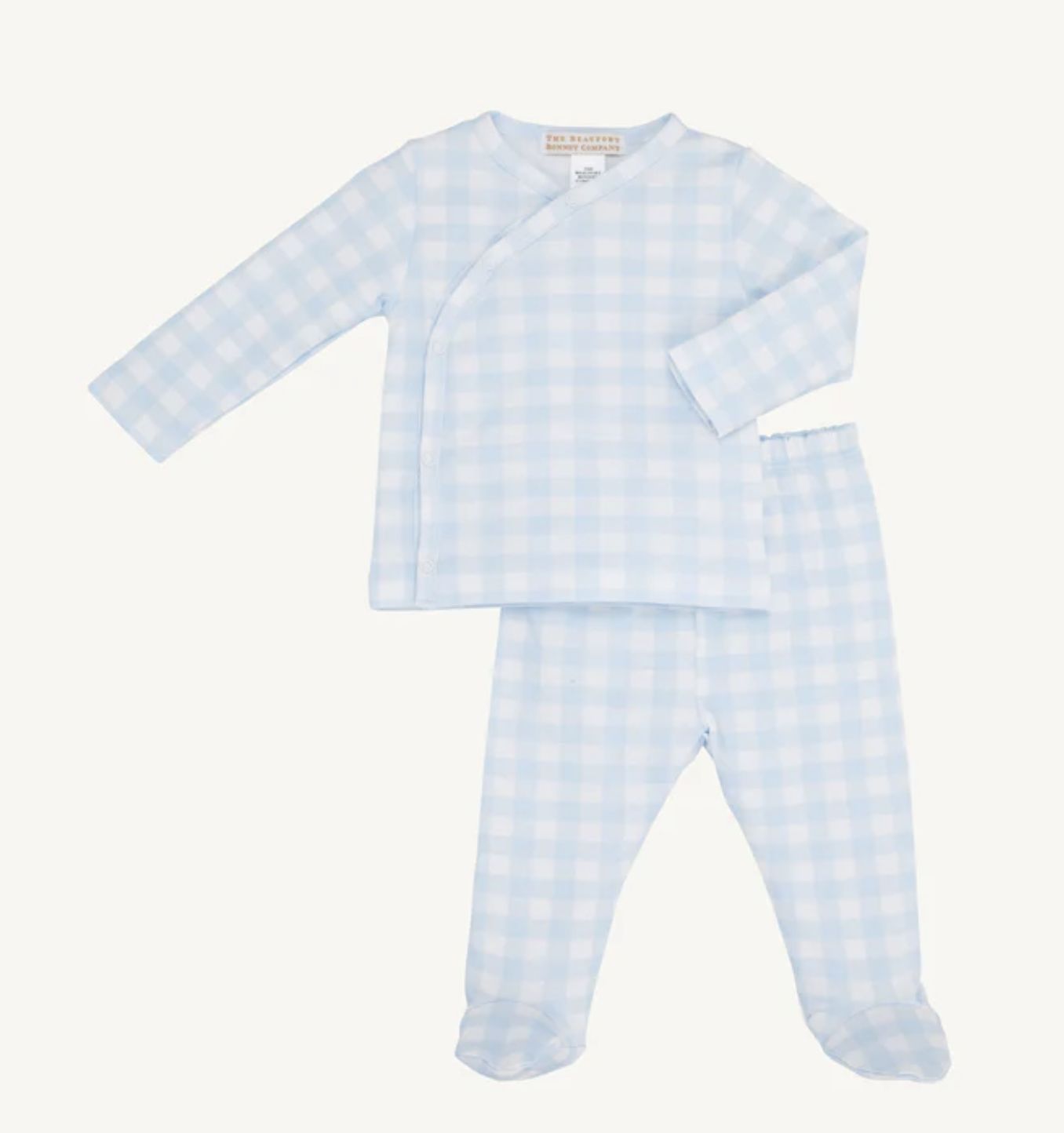CAMERON CROSS - FRONT SET -BUCKHEAD BLUE GINGHAM