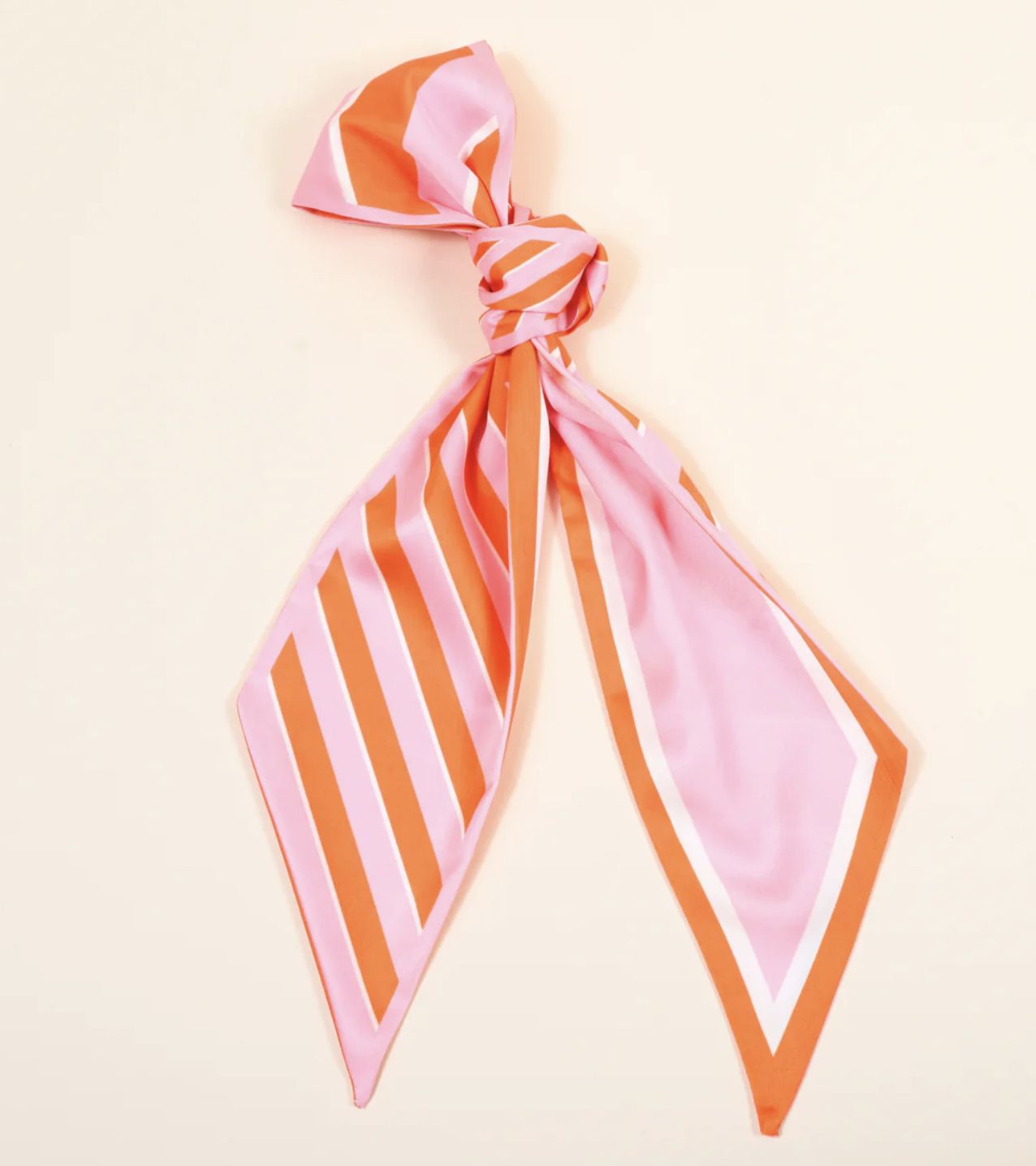 TWIRL &amp; TIE SCARF ACCESSORY - SICILY STRIPES PINK